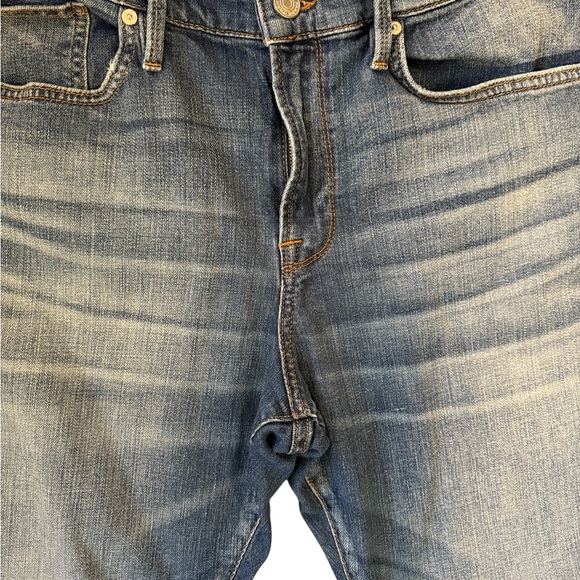 Frame Denim L’Homme Slim Dark Blue Feathered Fade LMH691 Azul 94% Cotton 38x30 - Picture 8 of 15